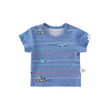 Pureborn Newborn Baby T-shirt Breathable Cotton Short Sleeve